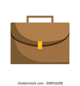 portfolio briefcase isolated icon vector illustration design