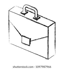 portfolio briefcase isometric icon