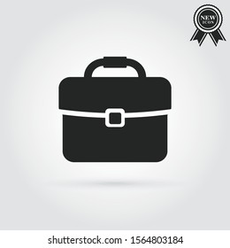 Portfolio business icon isolated on white background.