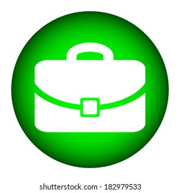 Portfolio button on white background
