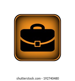 Portfolio button on white background.
