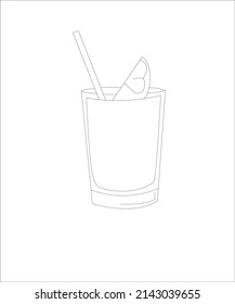 portfolio cocktain coloring page of drinks