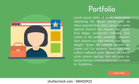 Portfolio Conceptual Banner
