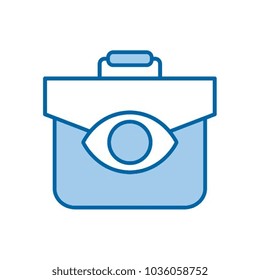 Portfolio demonstration vector icon 