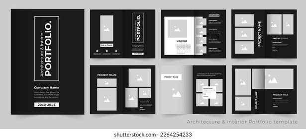 Portfolio design a4 portfolio or architecture portfolio