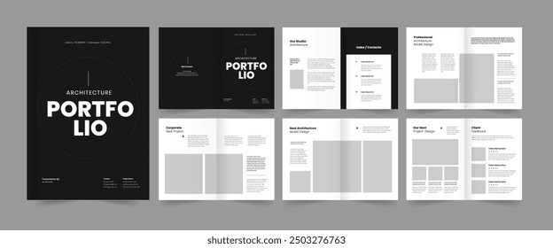 Portfolio Design Architecture Brochure Architect Portfolio Design