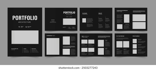 Portfolio Design Architecture Portfolio interior Portfolio Real estate portfolio Template