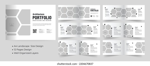 Portfolio Design Or  Architecture  Portfolio Template Design