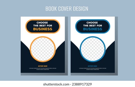 Portfolio  design vector presentation book cover templates.