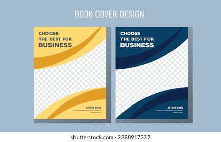 Portfolio  design vector presentation book cover templates.