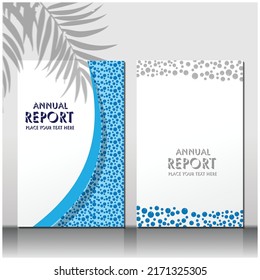 Portfolio design vector set. Abstract liquid graphic gradient on cover book presentation. Minimal brochure layout and modern report business flyers poster template.