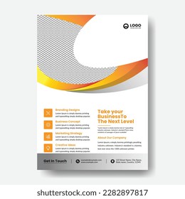 Portfolio geometric design vector set. Abstract blue liquid graphic gradient circle shape on cover book presentation. Minimal brochure layout and modern report business flyers poster template.