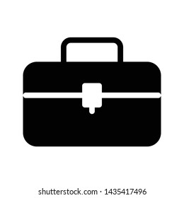 portfolio glyph flat vector icon