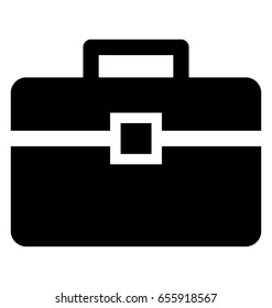 Portfolio Glyph Vector Icon 