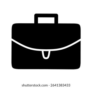 portfolio icon. briefcase vector with trendy design