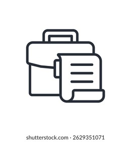 portfolio icon collection .design style with background