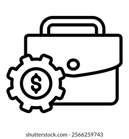 Portfolio Icon Element For Design