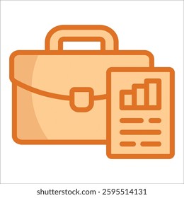 Portfolio Icon Element For Design