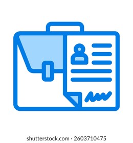 Portfolio Icon Element For Design
