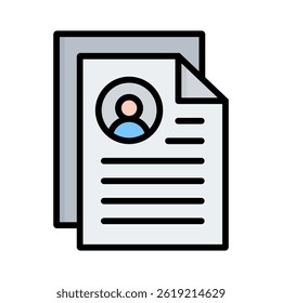Portfolio Icon Element for Design