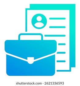 Portfolio Icon Element For Design