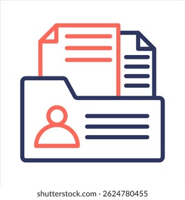 Portfolio Icon Element For Design