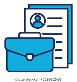 Portfolio Icon Element For Design