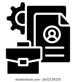Elemento de icono de Cartera para diseño