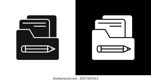 Symbol für das Portfolio-Flachzeilensymbol.