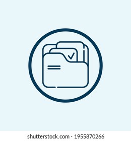 portfolio icon isolated on white background from graphic design collection. portfolio icon thin line outline linear portfolio symbol for logo, web, app
