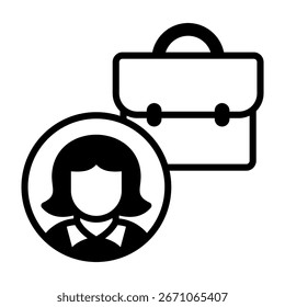 Icono de Cartera Estilo mixto Ilustración vectorial