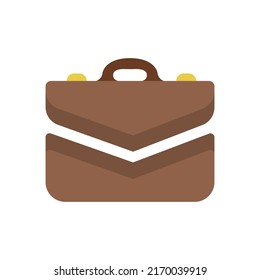 PORTFOLIO ICON ON A WHITE BACKGROUND, VECTOR ILLUSTRATION