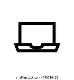 Portfolio icon for simple flat style ui design.