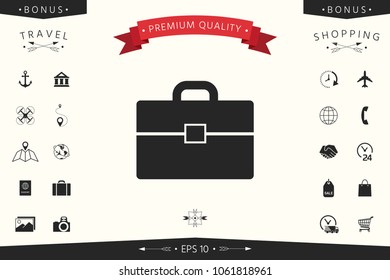 Portfolio icon symbol