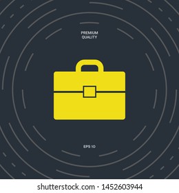 Portfolio icon symbol. Graphic elements for your design