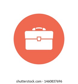 Portfolio icon, portfolio symbol icon vector, briefcase, bag, baggage icon. An illustration of work . Briefcase symbol illustration. vector graphics.