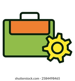 portfolio icon vector design templates