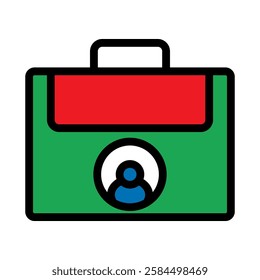 portfolio icon vector design templates