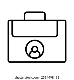 portfolio icon vector design templates