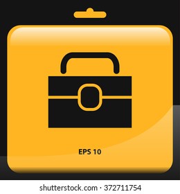 portfolio icon. vector illustration