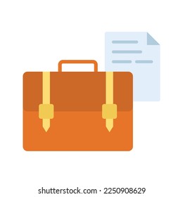 Portfolio Icon vector image. Suitable for mobile apps, web apps and print media.