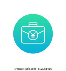 portfolio icon with yuan