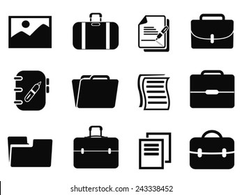 portfolio icons set