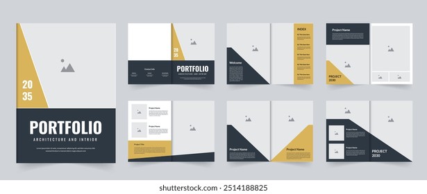 Portfolio layout Architecture portfolio layout interior portfolio or project portfolio