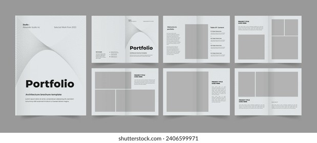  Fondo de la trama de diseño de la cartera de proyectos