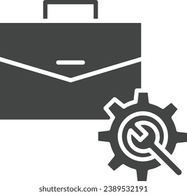 Portfolio Management icon vector image. Suitable for mobile application web application and print media.