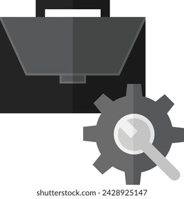 Portfolio Management icon vector image. Suitable for mobile application web application and print media.