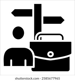 Portfolio Manager Icon Element For Design