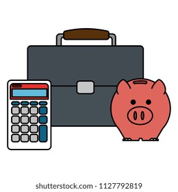 portfolio with money dollars