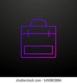portfolio nolan icon. Elements of school set. Simple icon for websites, web design, mobile app, info graphics